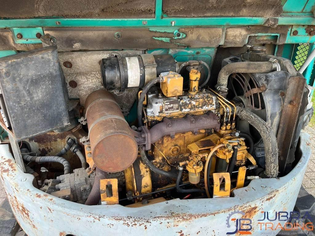 Komatsu PC38UU-1 Mini kotrók < 7t