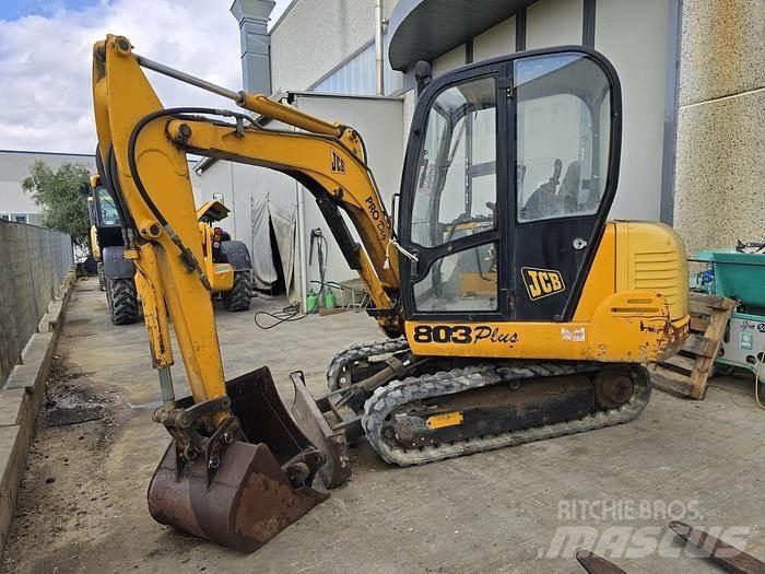 JCB 803PLUS Mini kotrók < 7t