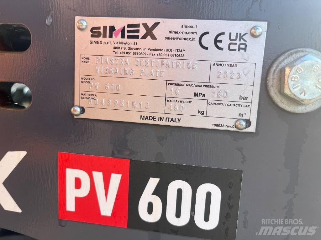 Simex PV600 Egyéb alkatrészek