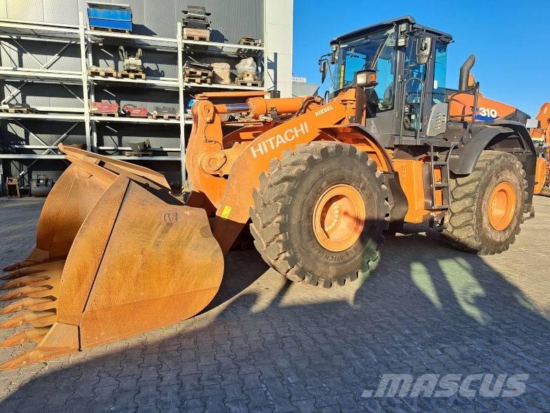 Hitachi ZW 310-6 Gumikerekes homlokrakodók