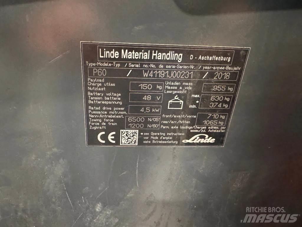 Linde P 60 Anyagmozgatás - Egyebek