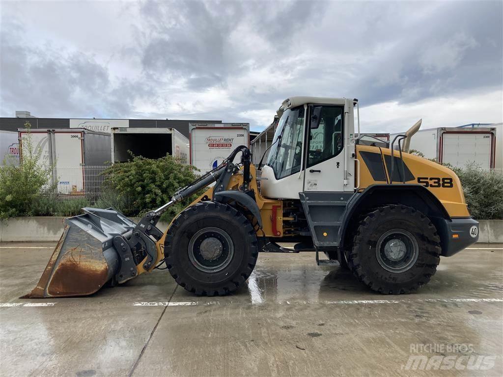 Liebherr L 538 Gumikerekes homlokrakodók