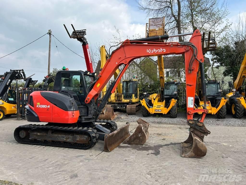 Kubota KX 80-4 Közepes (midi) kotrók 7 t - 12 t