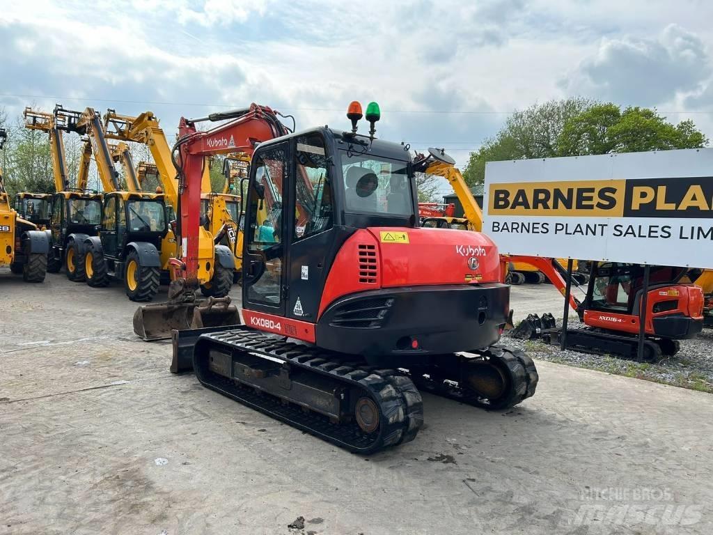 Kubota KX 80-4 Közepes (midi) kotrók 7 t - 12 t