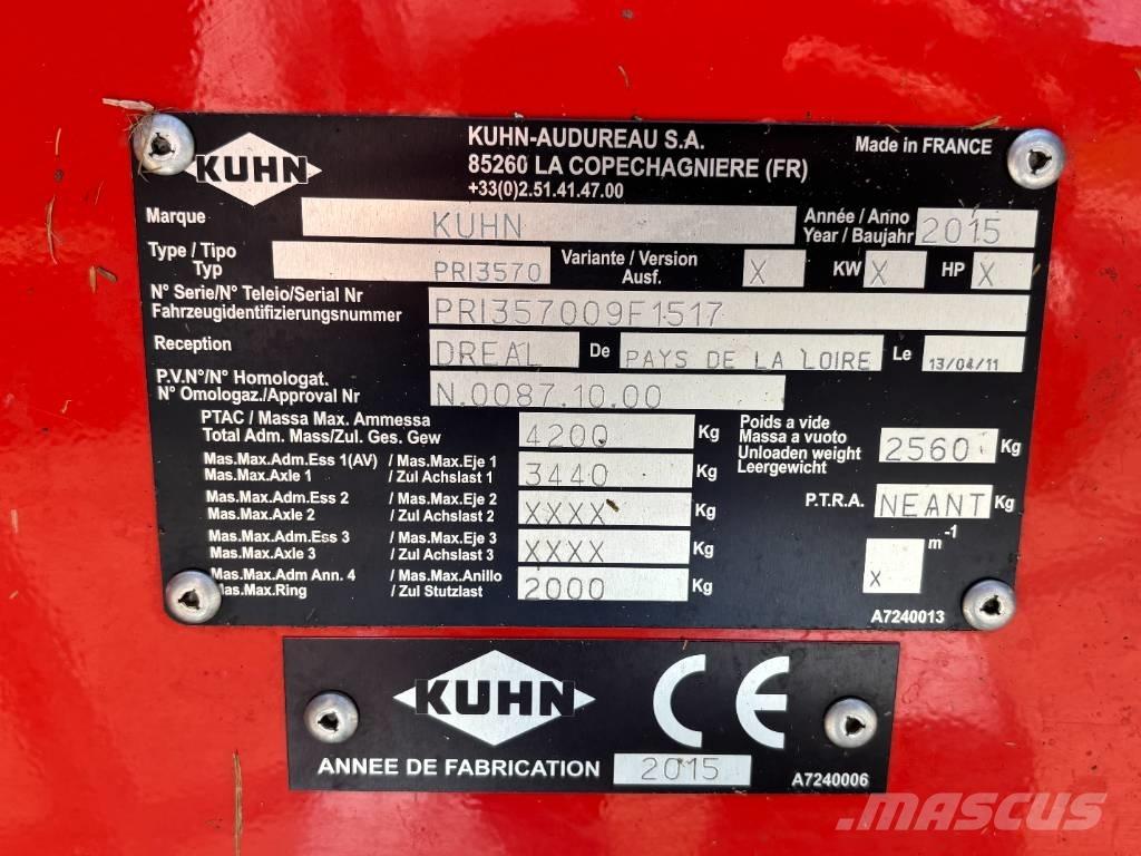 Kuhn Primor 3570 M Állat etetők, itatók