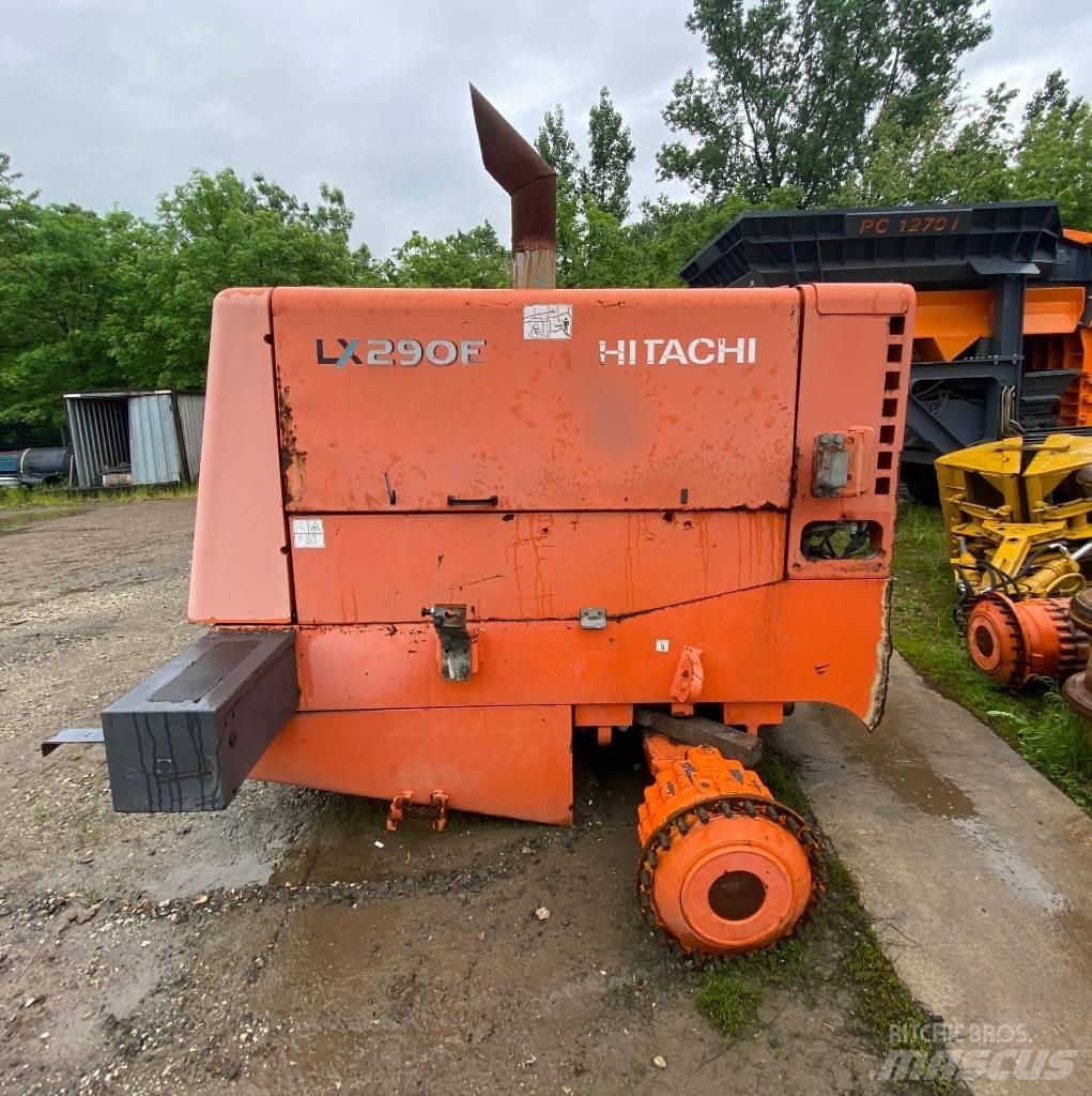 Hitachi LX 290 E Gumikerekes homlokrakodók