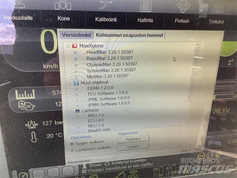 Komatsu 911 Betakarítók