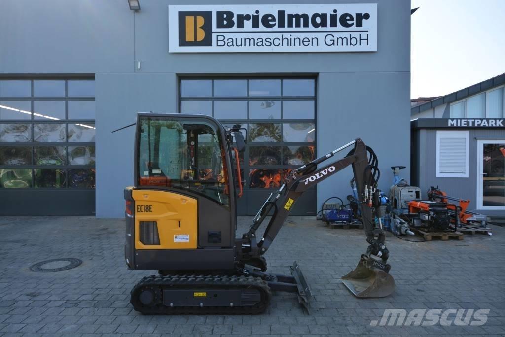 Volvo EC 18 E Mini kotrók < 7t