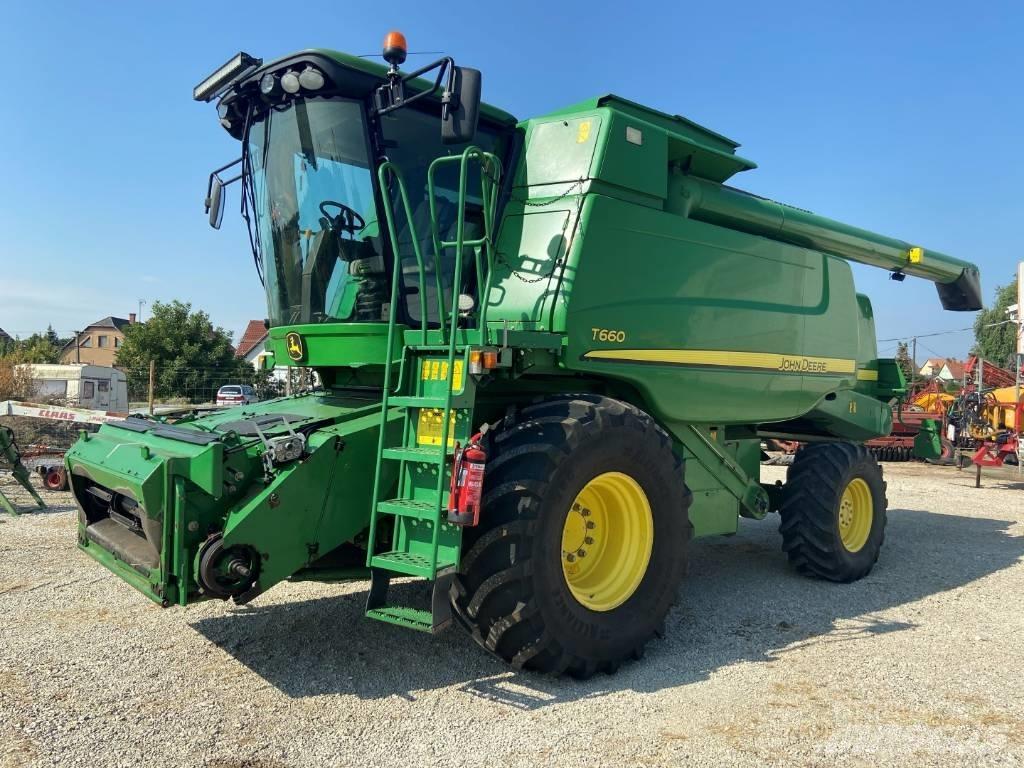 John Deere T 660 Kombájnok