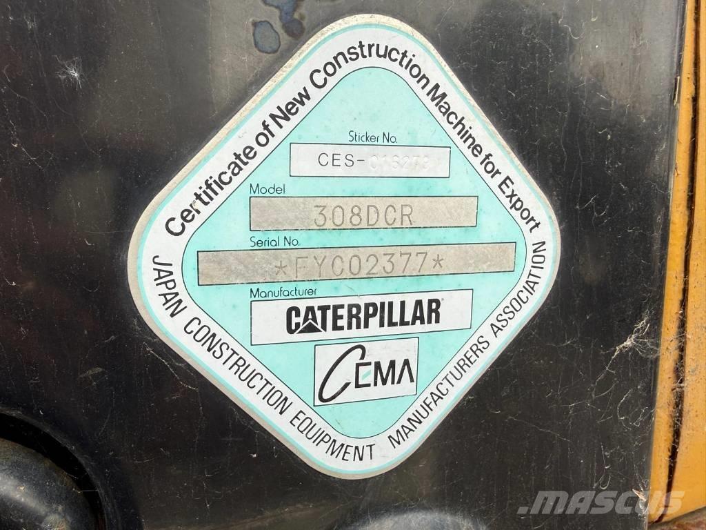 CAT 308 D CR Lánctalpas kotrók