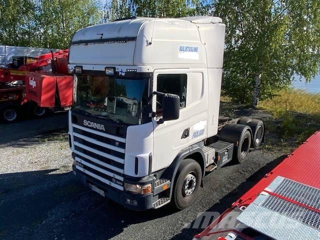 Scania R 164, 6x2 Nyergesvontatók
