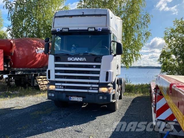 Scania R 164, 6x2 Nyergesvontatók