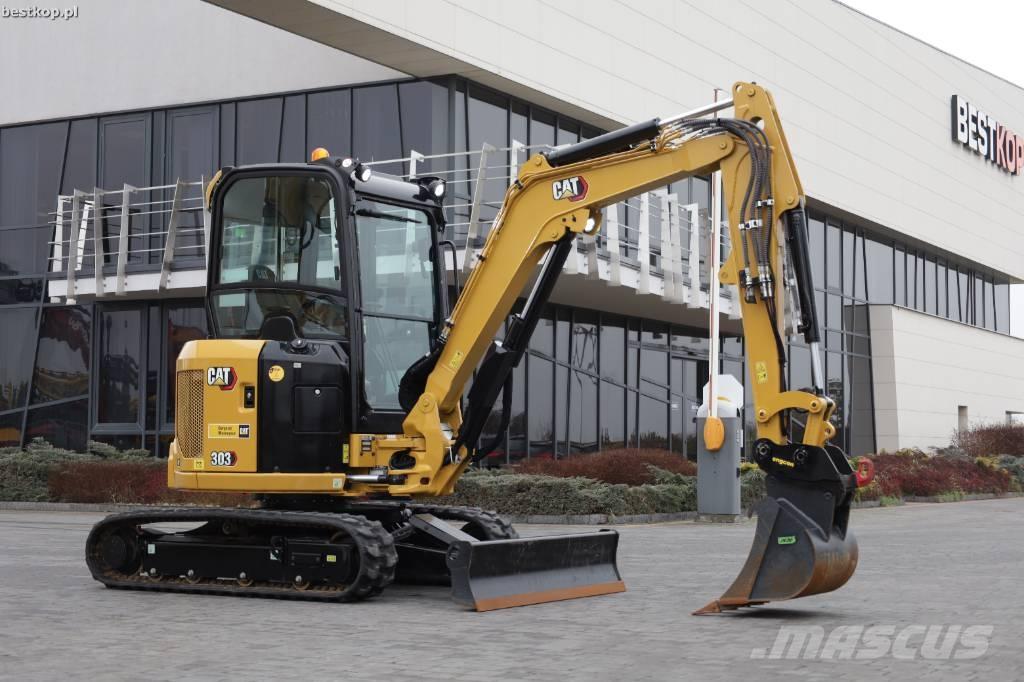CAT 303 CR Mini kotrók < 7t
