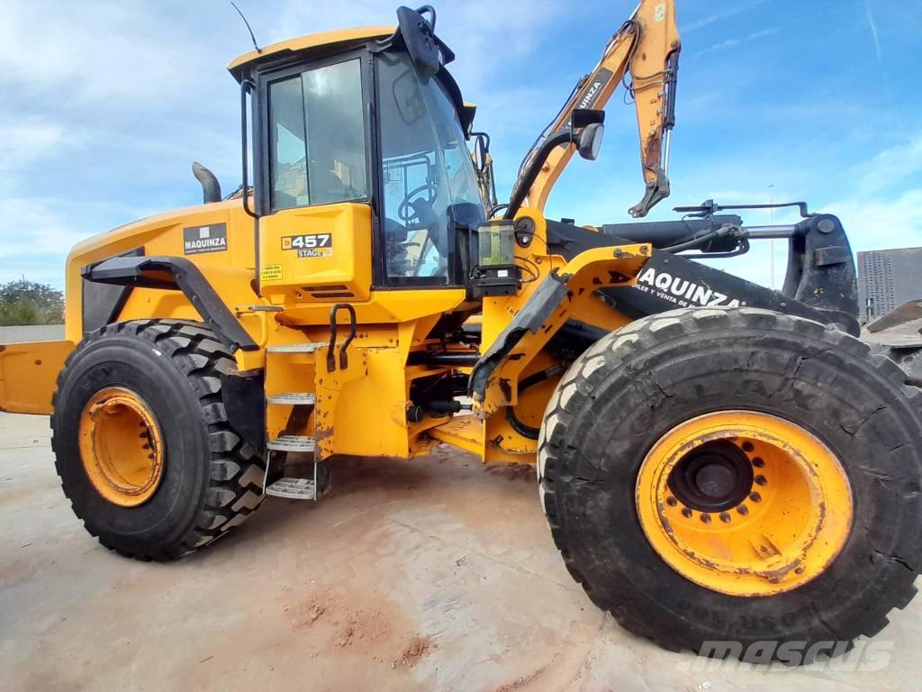 JCB 457 ZX Gumikerekes homlokrakodók