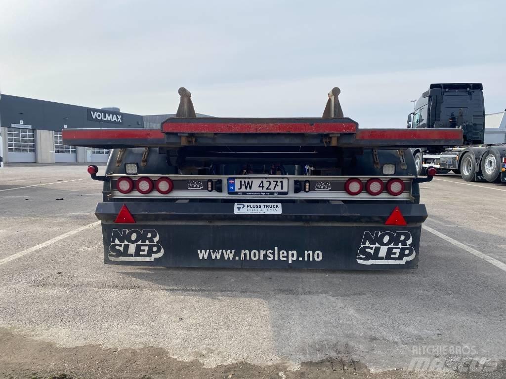 Norslep Krokhenger Konténeremelő pótkocsik