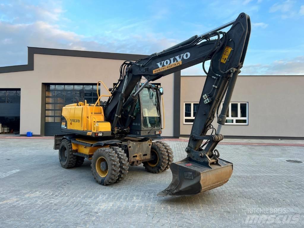 Volvo EW 140 C Gumikerekes kotrók