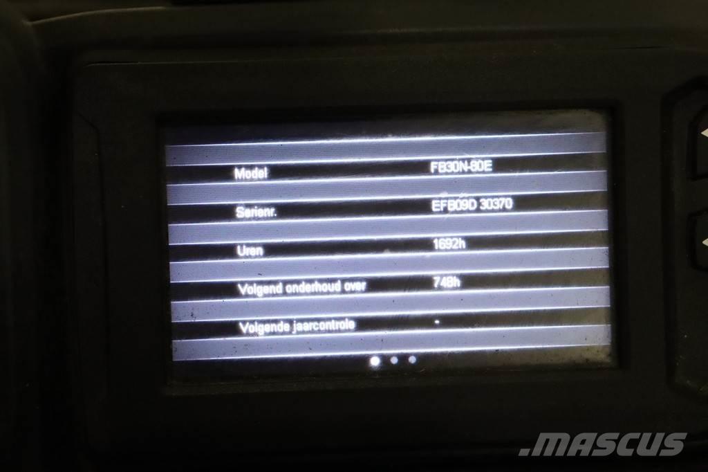 Mitsubishi FB30N Elektromos targoncák
