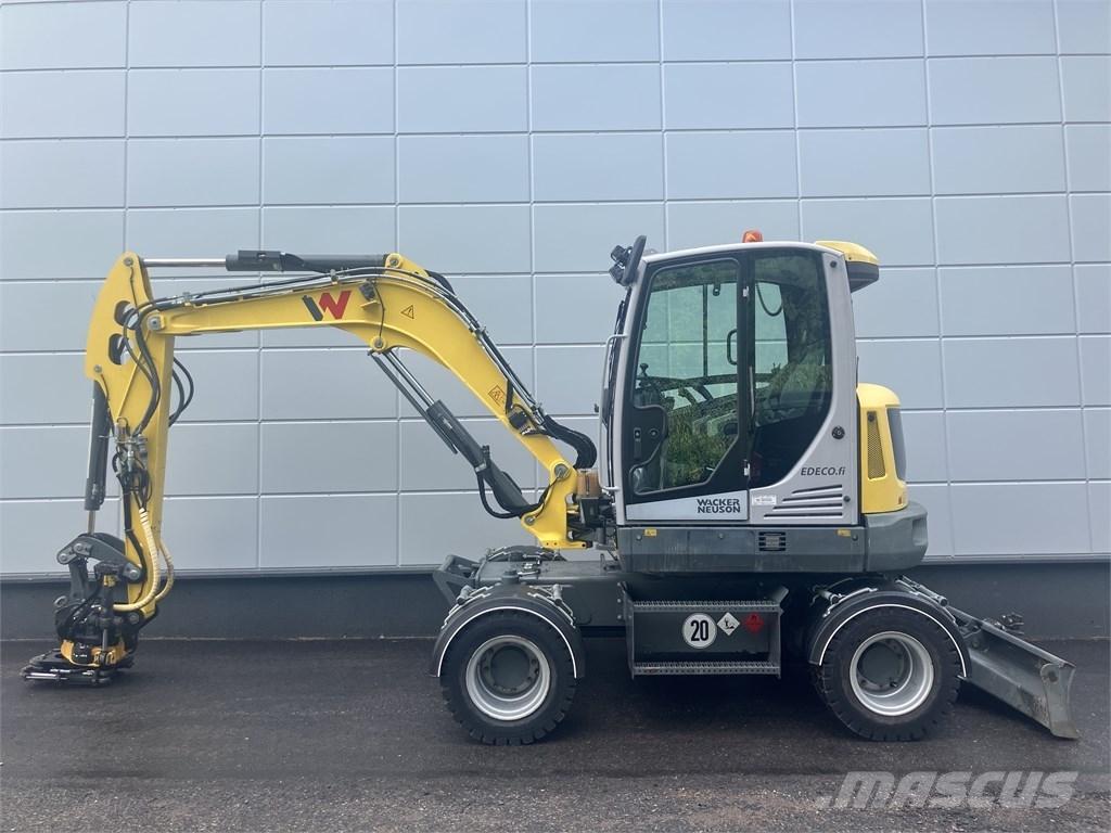 Wacker Neuson EW 65 Gumikerekes kotrók