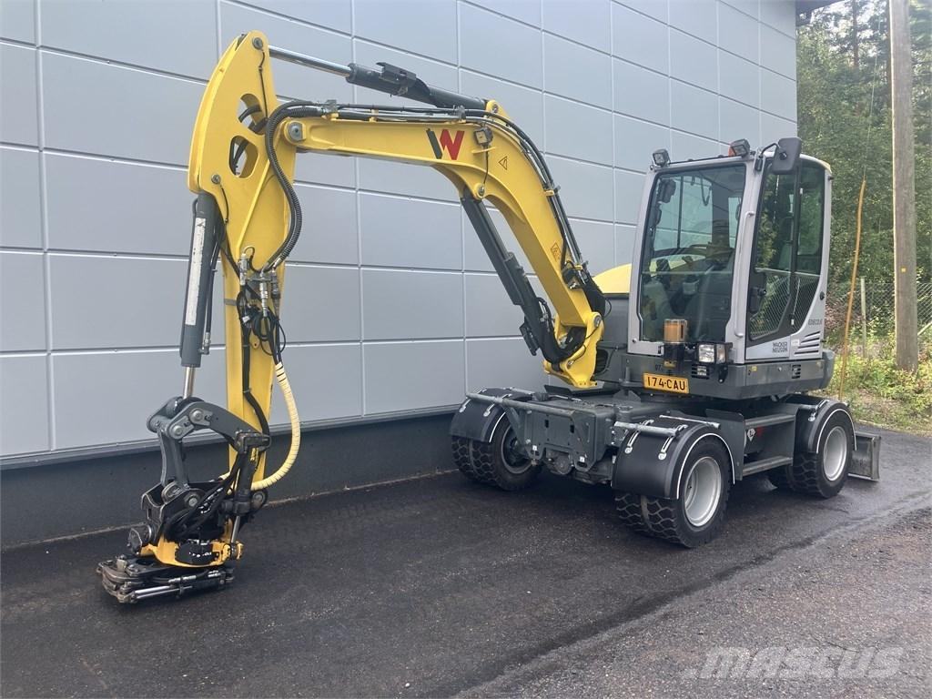 Wacker Neuson EW 65 Gumikerekes kotrók
