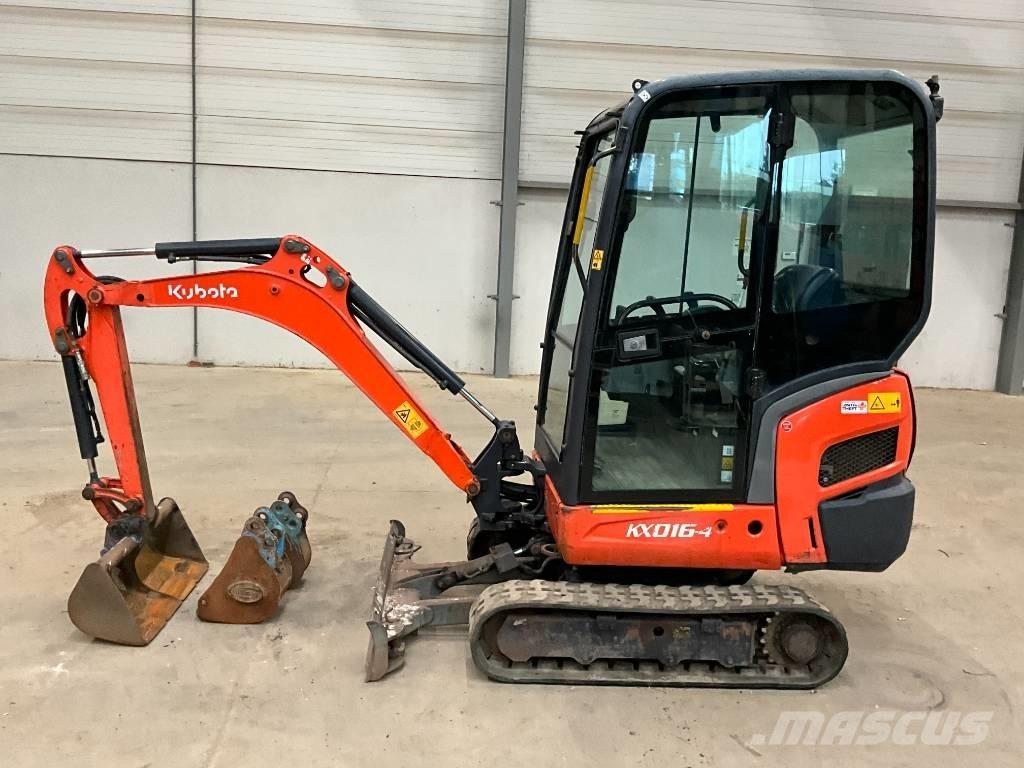Kubota KX 016-4 Mini kotrók < 7t