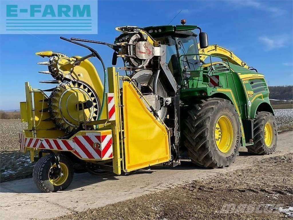 John Deere 8500 Önjáró szecskázók