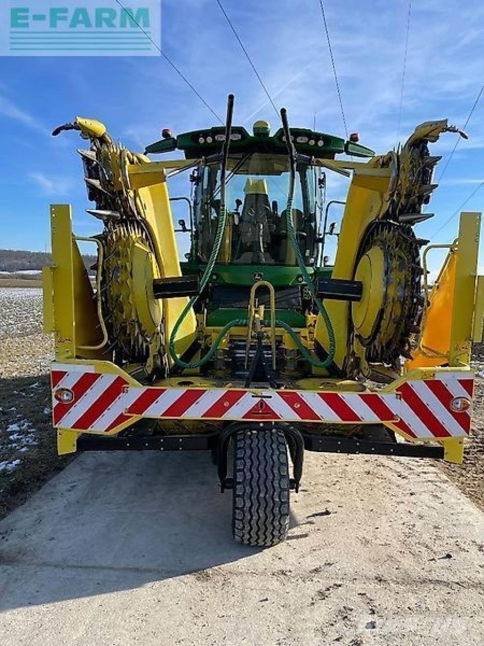 John Deere 8500 Önjáró szecskázók