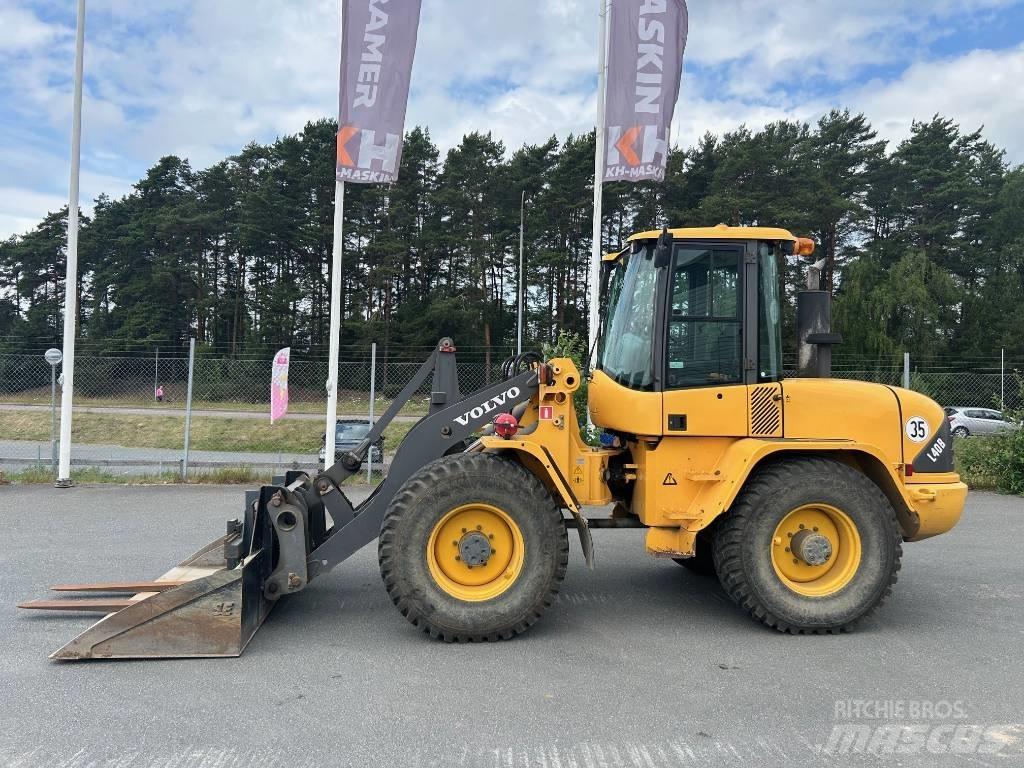 Volvo L 40 B Gumikerekes homlokrakodók