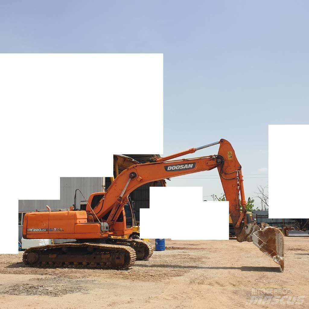 Doosan DX 220 LCA Lánctalpas kotrók