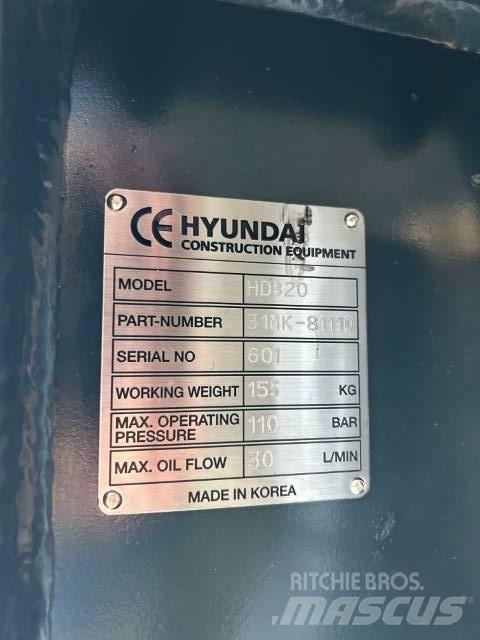 Hyundai HDB20 Fejtőgépek