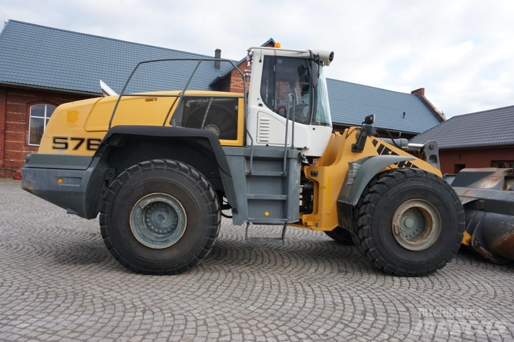 Liebherr L 576 Gumikerekes homlokrakodók