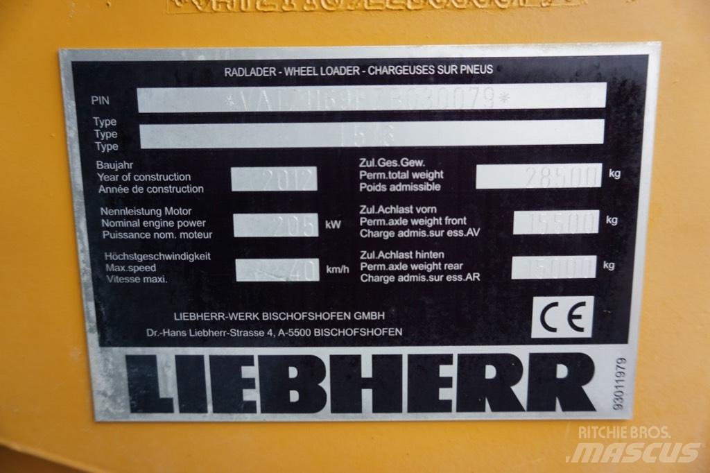 Liebherr L 576 Gumikerekes homlokrakodók