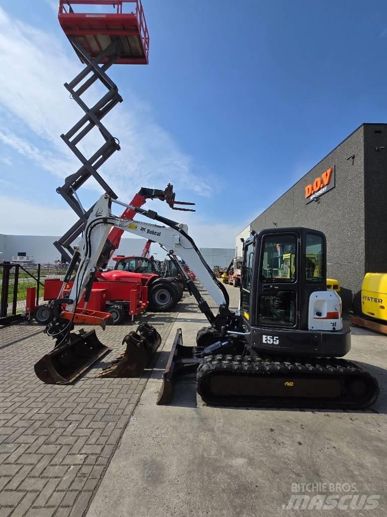 Bobcat E 55 Mini kotrók < 7t