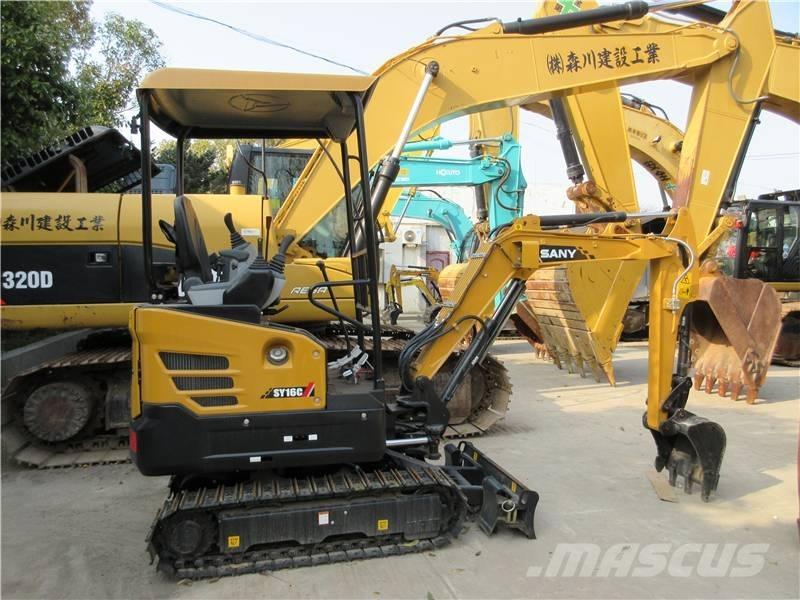 Sany SY 16 C Mini kotrók < 7t