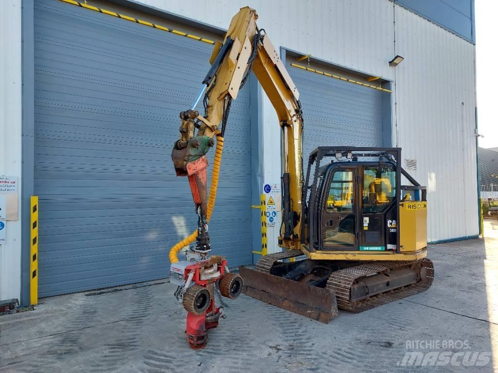 CAT 308E Erdészeti Kotrók
