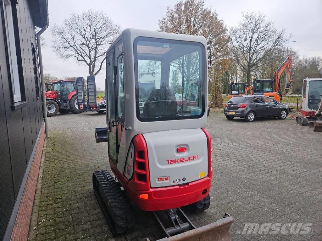 Takeuchi TB216 Mini kotrók < 7t