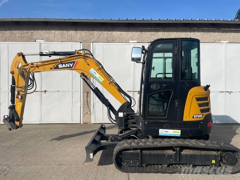 Sany SY 50 U Mini kotrók < 7t