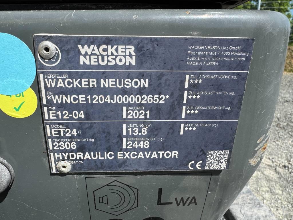 Wacker Neuson ET24 Lánctalpas kotrók