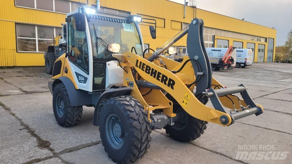 Liebherr L 504 C Gumikerekes homlokrakodók