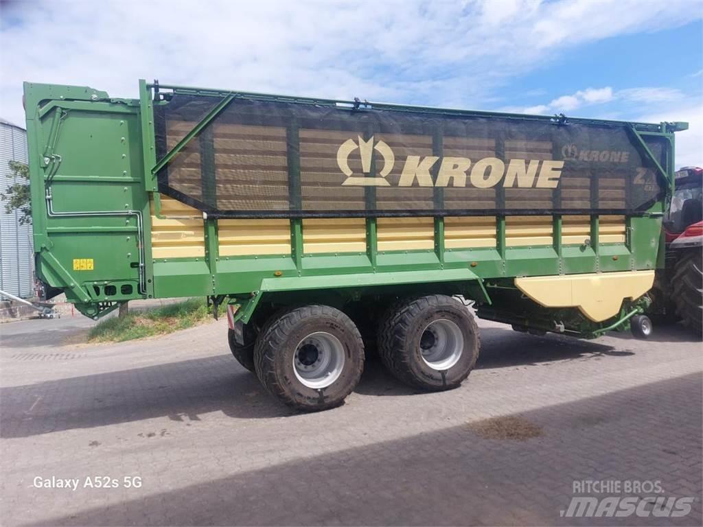 Krone ZX 470 GL Önrakodó pótkocsik