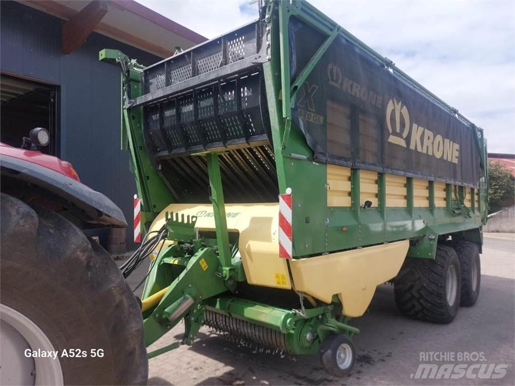 Krone ZX 470 GL Önrakodó pótkocsik