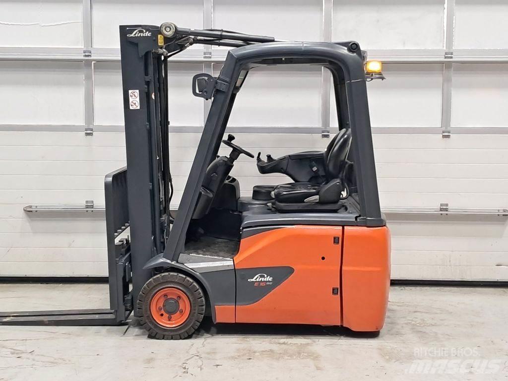 Linde E16C-02 Elektromos targoncák