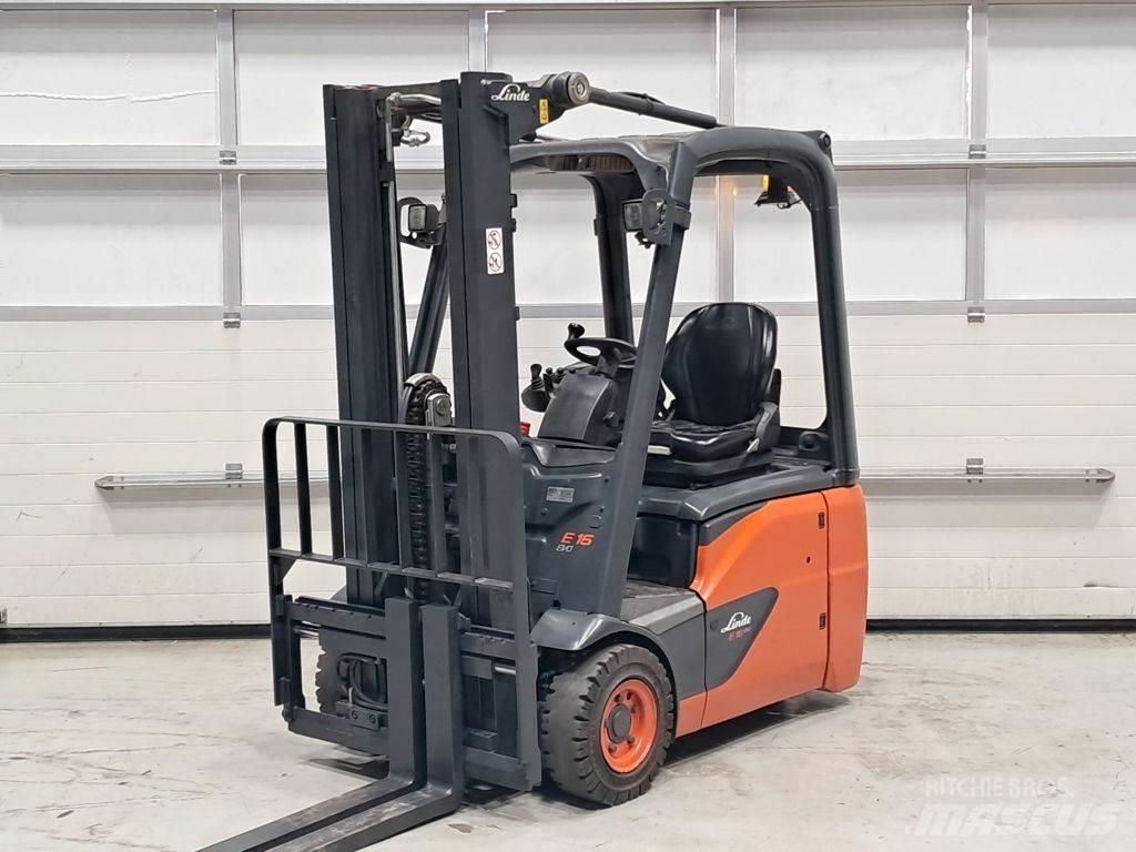 Linde E16C-02 Elektromos targoncák