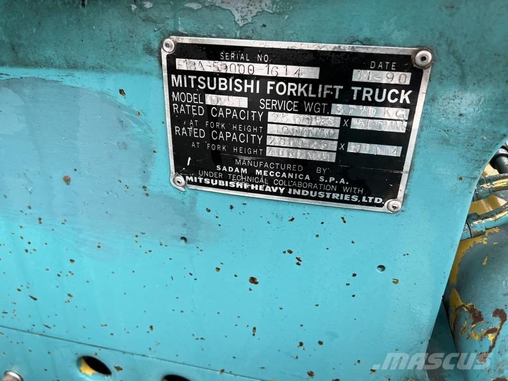 Mitsubishi FD 25T Dízel targoncák