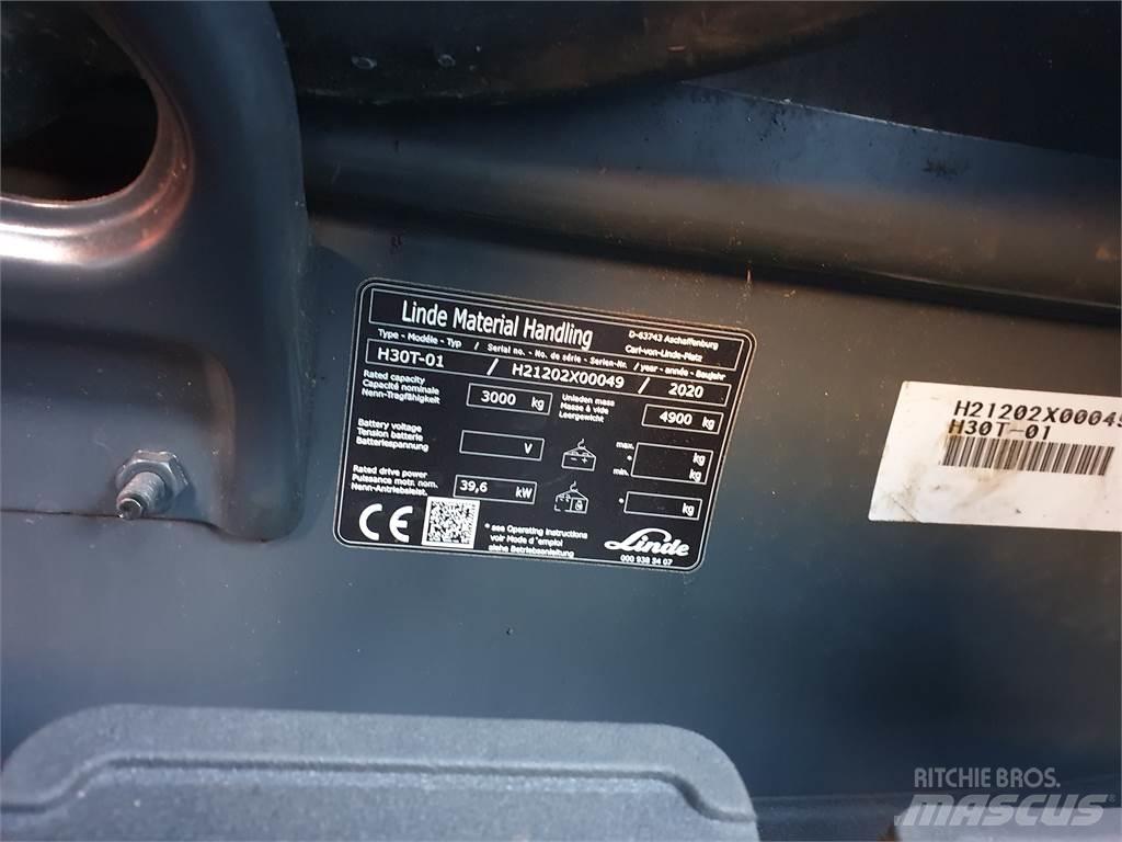 Linde H30T Gázüzemű targoncák