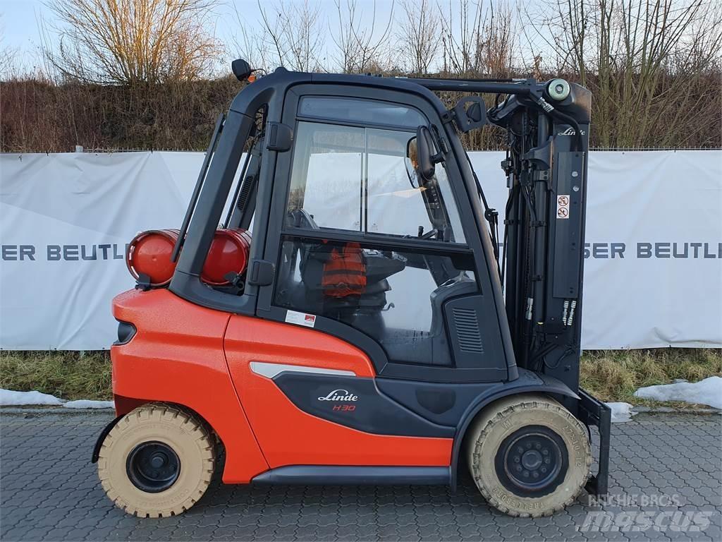 Linde H30T Gázüzemű targoncák