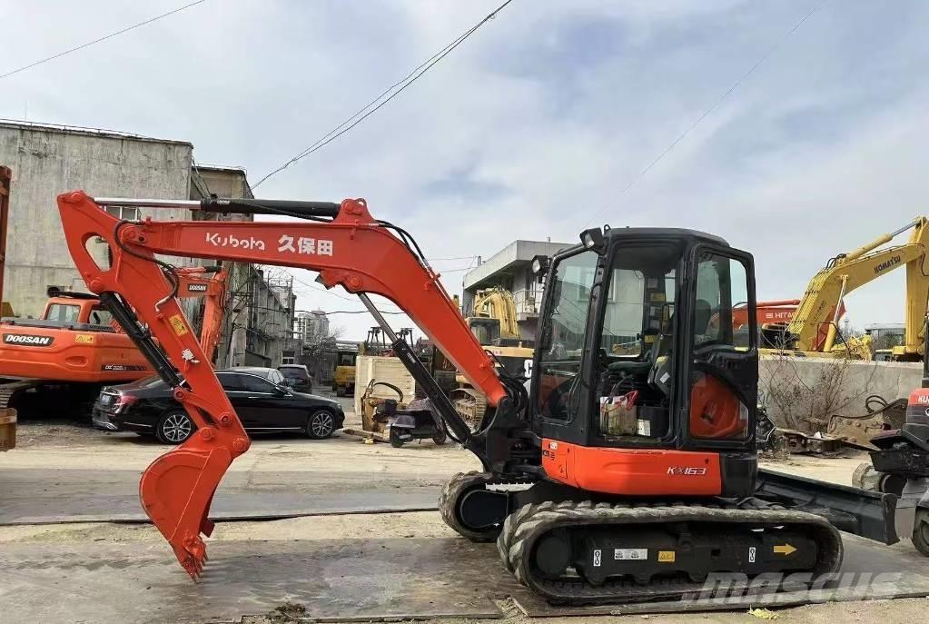 Kubota KX 163 Lánctalpas kotrók
