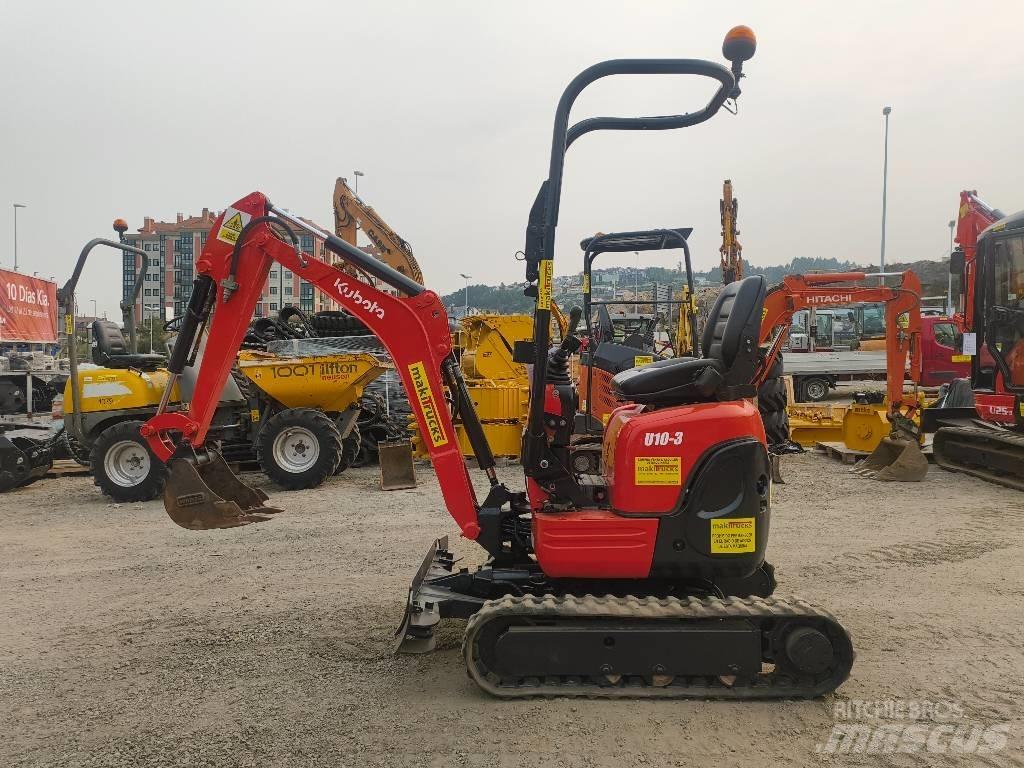 Kubota U 10-3 Mini kotrók < 7t