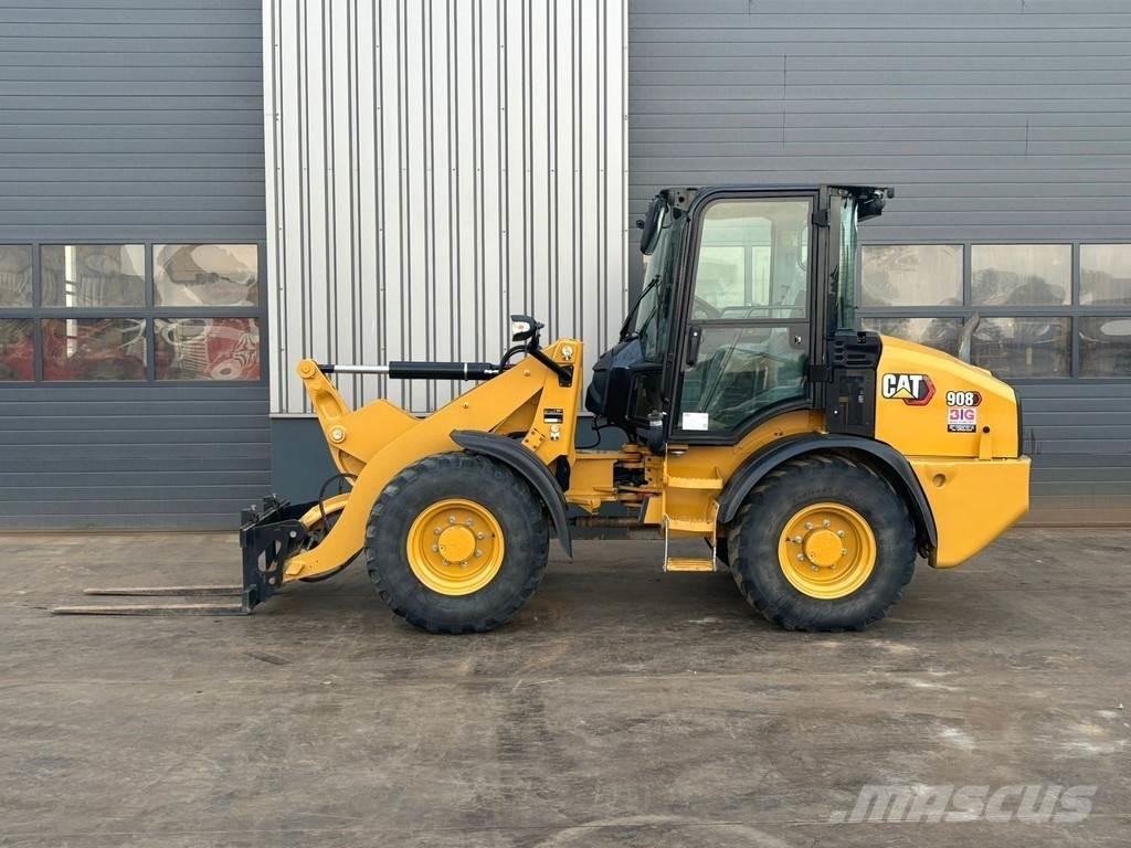 CAT 908 Gumikerekes homlokrakodók