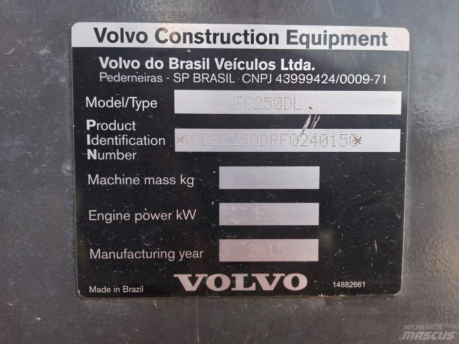 Volvo EC 250 D L Lánctalpas kotrók