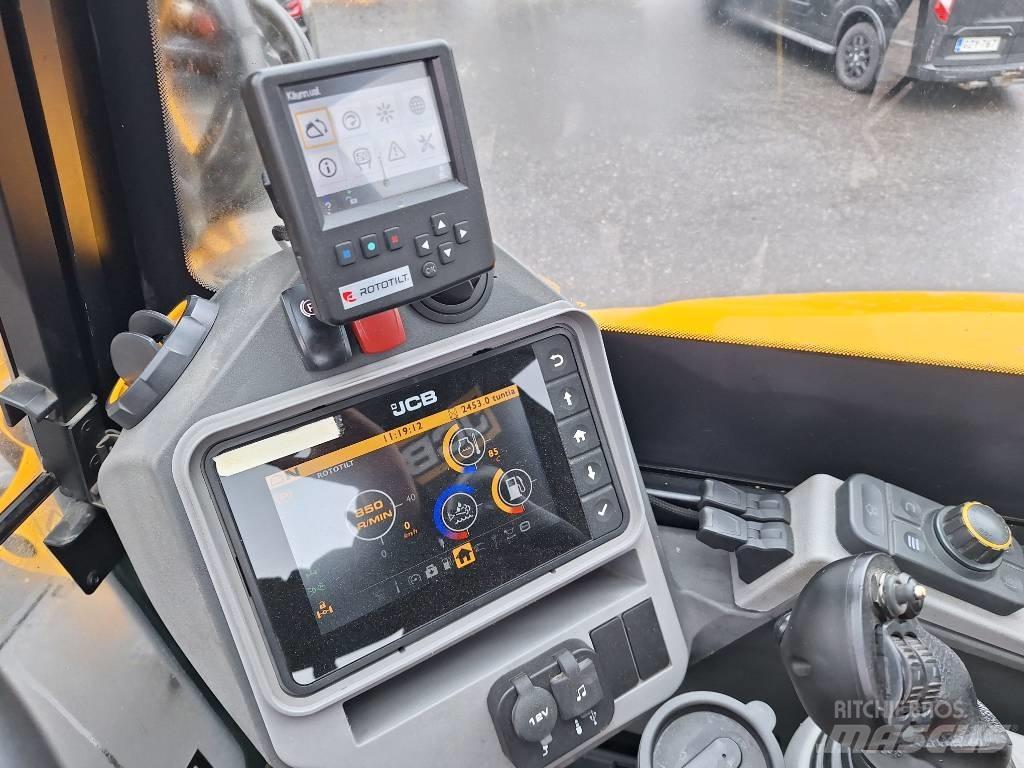 JCB Hydradig 110 W Gumikerekes kotrók